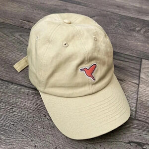Birddogs Unisex Tan Baseball Cap with Bird Logo